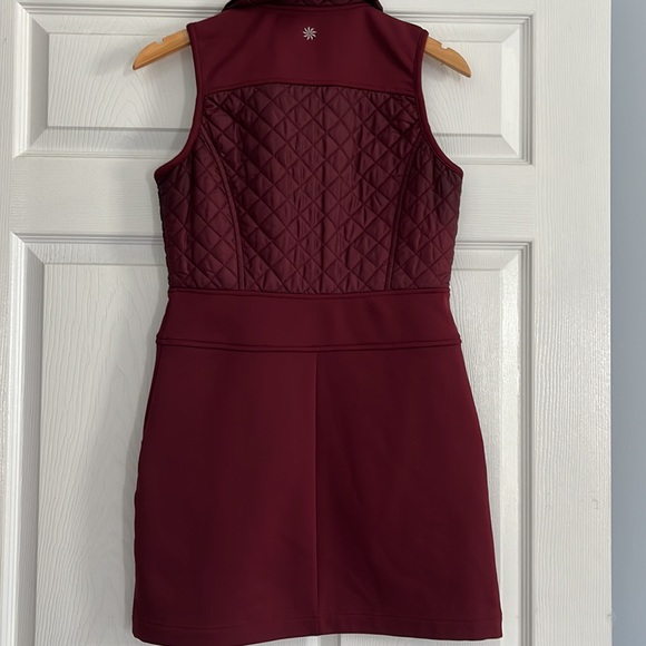 🌷Athleta mini dress burgundy color 🆕without tag 🏷️ - Picture 5 of 12